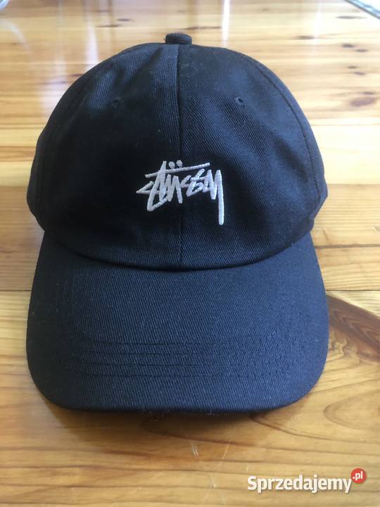 Czarna czapka z daszkiem Stssy Dla mężczyzn Głogów sprzedam
