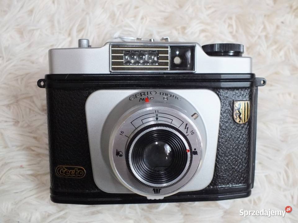 Aparat Certo Matic z lat 5060 Na kliszę 120 6x6 lubuskie Żary
