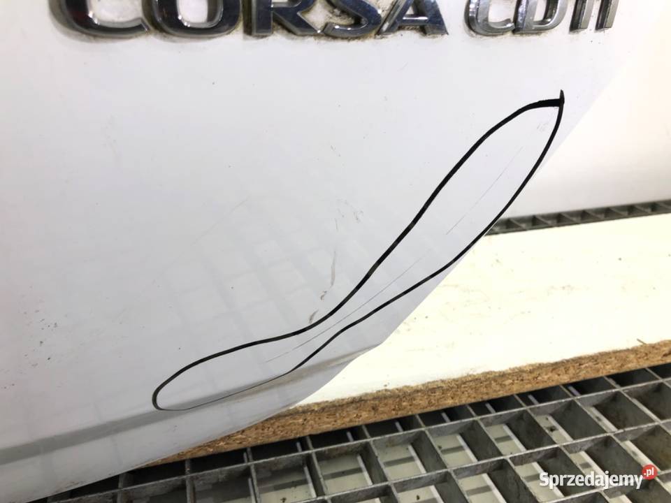 KLAPA TYŁ OPEL CORSA D Hatchback 0614 TYLNA