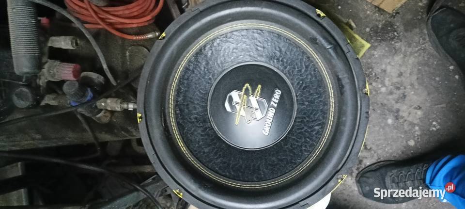 Subwoofer Ground zero 12spl ze wzmakiem gziw Bytów sprzedam