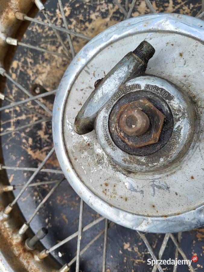 KOŁO ANGIELSKIE TYŁ ARIEL BSA AJS MATCHLESS Rybnik