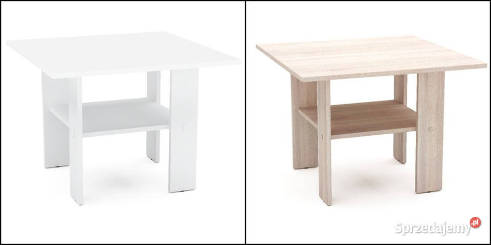 Stolik Kawowy Nowoczesny Salon Sypialnia Balkon Dom i Ogród Elbląg