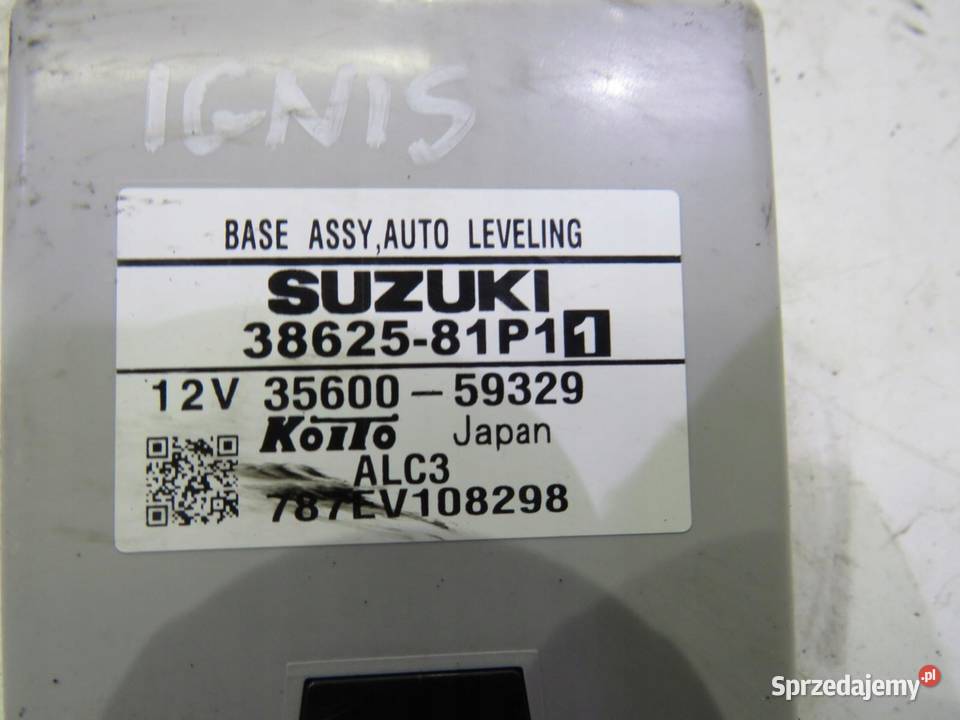 MODUŁ STEROWNIK SUZUKI IGNIS III 3862581P11