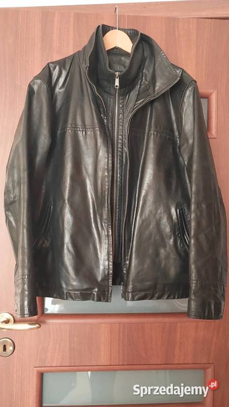 Kurtka skórzana czarna Jacks High Level Rozmiar L Opole