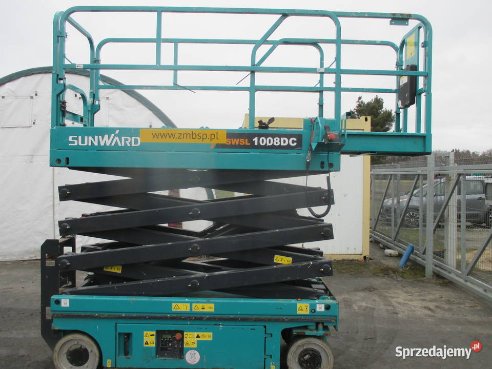 Podnośnik nożycowy 10 m Sunward SWSL1008DC Rok produkcji 2022