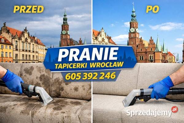 Pranie ekstrakcyjne krzeseł u klienta we Pranie dywanów, wykładzin, tapicerki