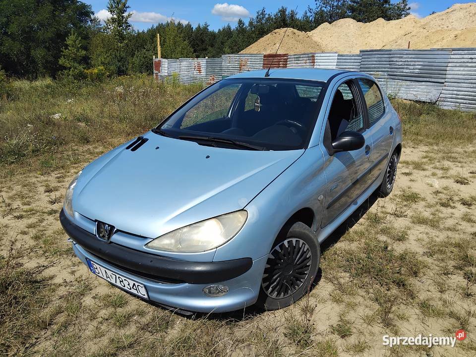 Peugeot 206 2002r 11b zamienię Wasilków