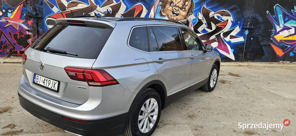 Volkswagen Tiguan Allspace 20 TSI 4Motion 2019 nieuszkodzony Białystok sprzedam
