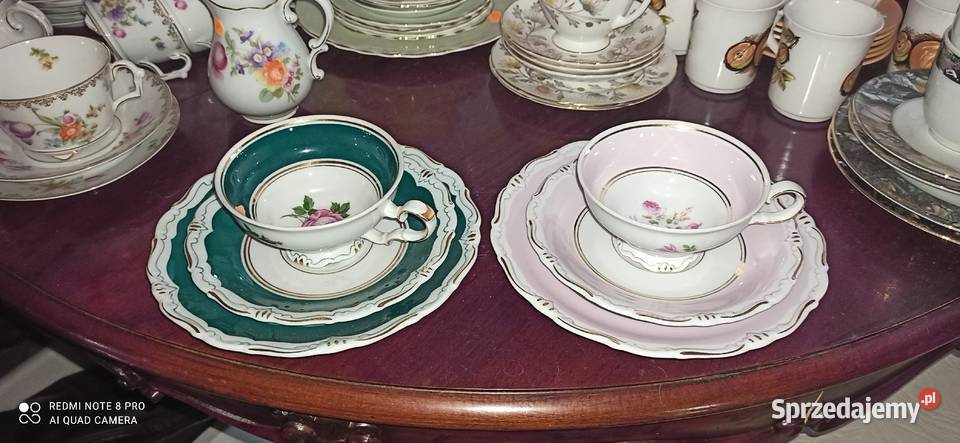 Filiżanka z talerzykiem deserowym Eisenberg Z Gdańsk