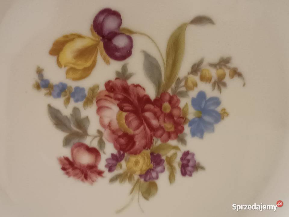Zestaw porcelanowy filiżanka z talerzykami Gorlice sprzedam
