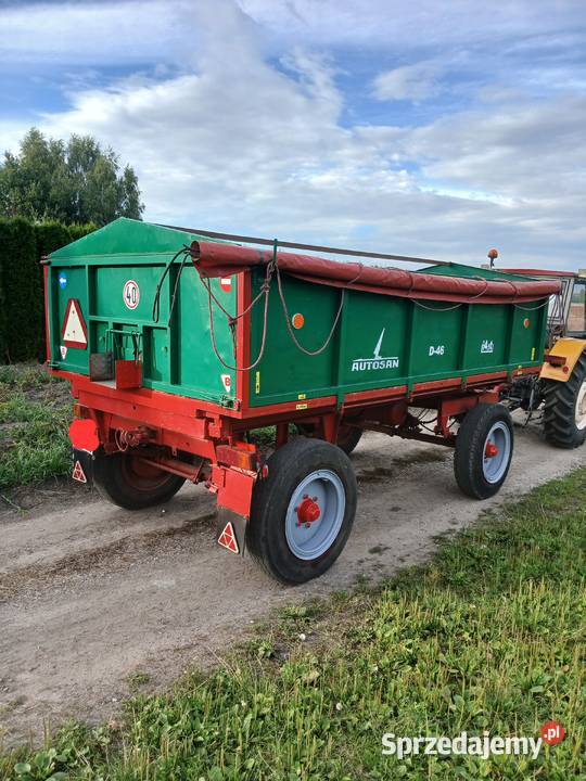 Przyczepa wywrotka d46 produkcji 2011