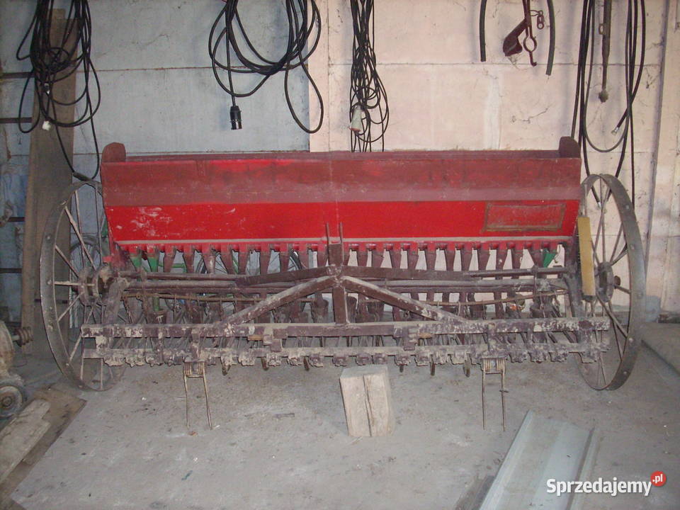 Siewnik do zboża 24 rurki 225m Rękoraj