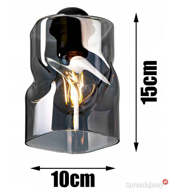 LAMPA SUFITOWA 5 ramienna SZKLANA kolory Polska podlaskie
