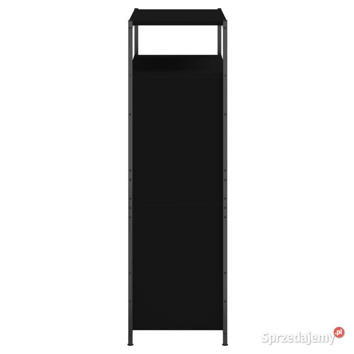Szafka na buty czarna 75x34x112 materiał Warszawa