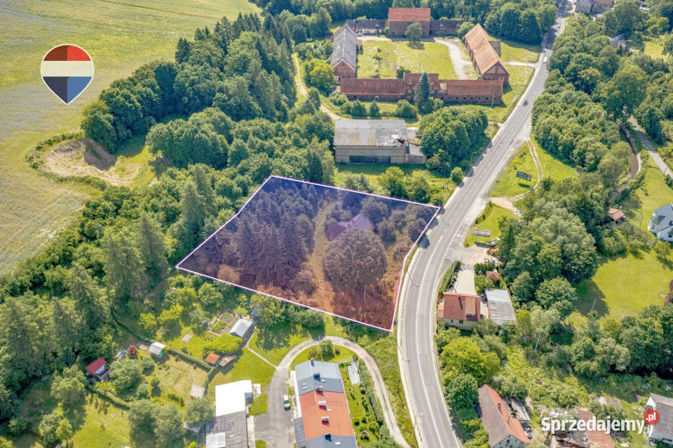 Na sprzedaż 3921 m DK8 z mediami dolnośląskie
