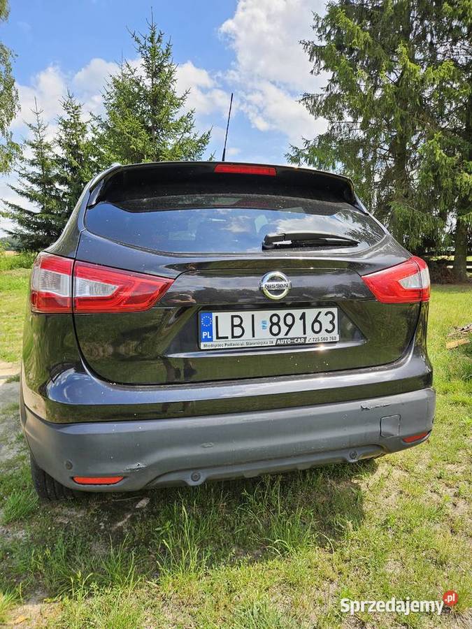 Nissan Qashqai 15 DCI 2014 r nieuszkodzony Witoroż sprzedam