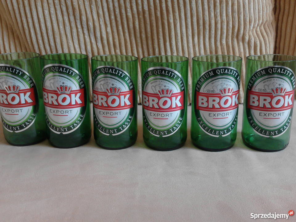 Szklanki Carlsberg Perła Brok Staropramen z Łódź
