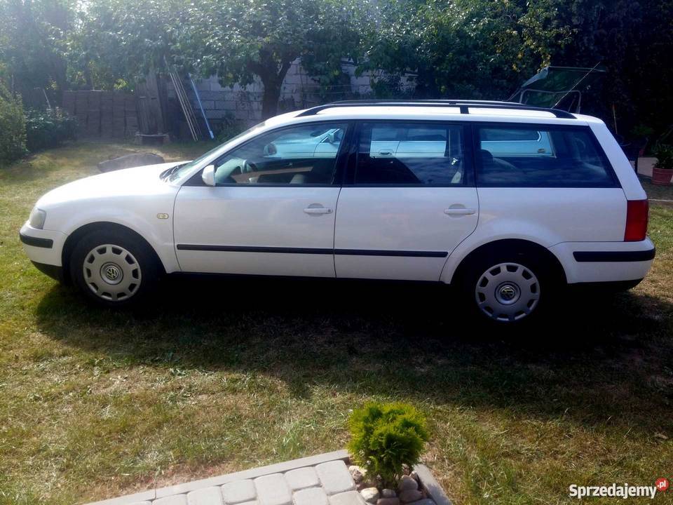 VW Passat B5 19TDI kombi klima biały super stan Rajgród