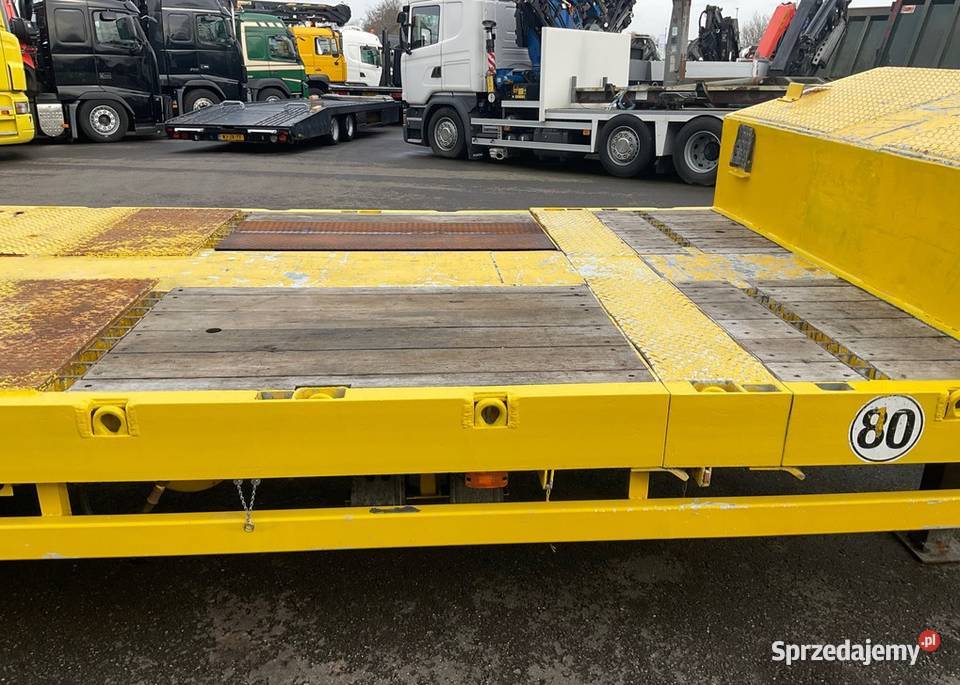 Naczepa niskopodlogowa rozciągana 4 odiowa Warszawa