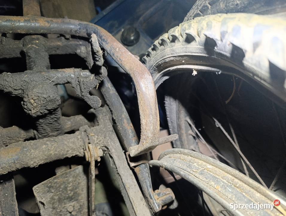 Stopki centralne podnóżki wsk 125 175 kobuz Części i akcesoria motocyklowe