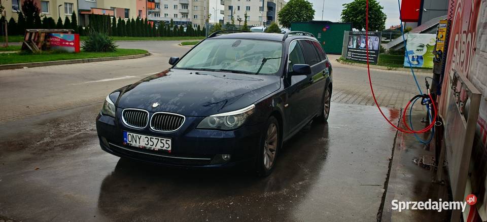 BMW 525 30D dociagi panorama el klapa 2009r ABS Wrocław