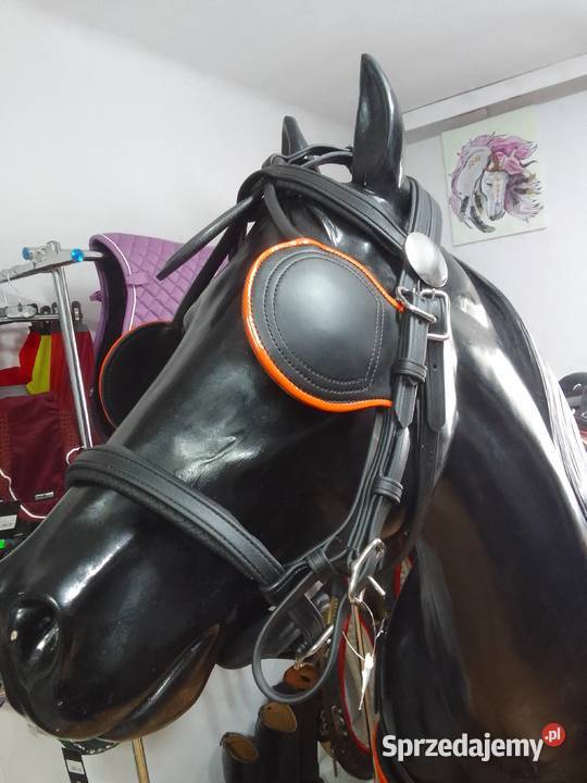 Uprząż szorowa biothan na parę koni rozmiar full Pietrowice Wielkie
