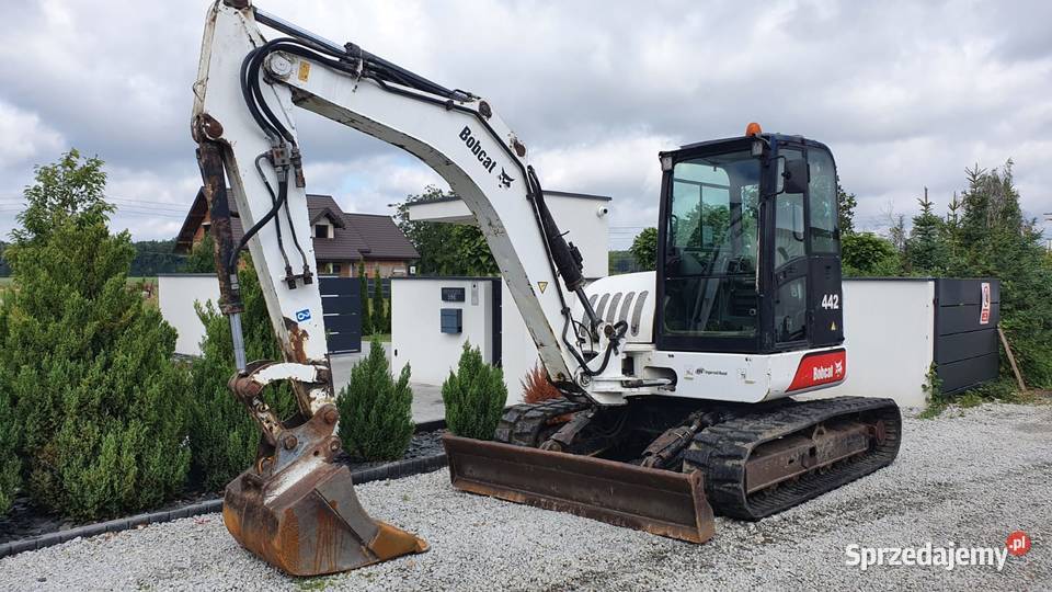Minikoparka Bobcat 442 koparka 2002r łódzkie Złoczew sprzedam