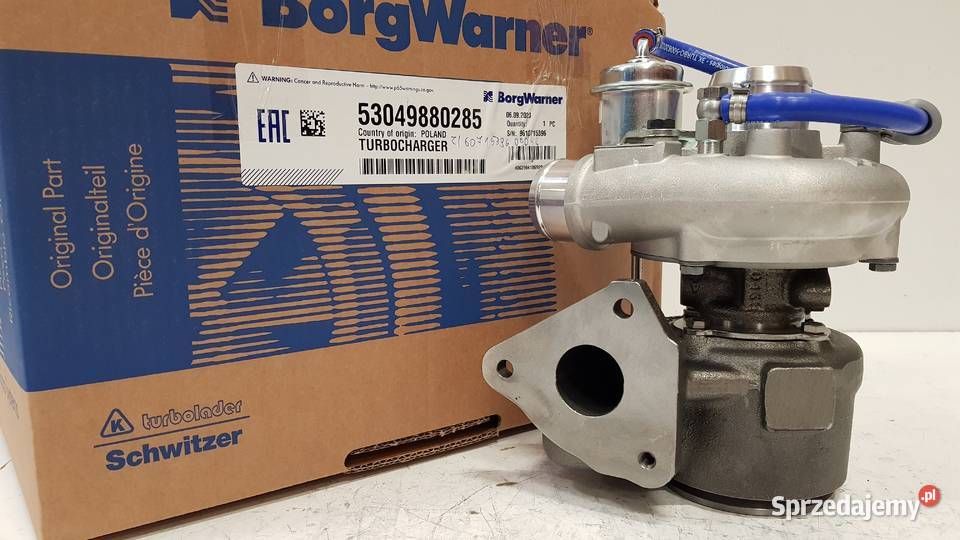 Nowa turbosprężarka BorgWarner 53049880285 Siedlce sprzedam