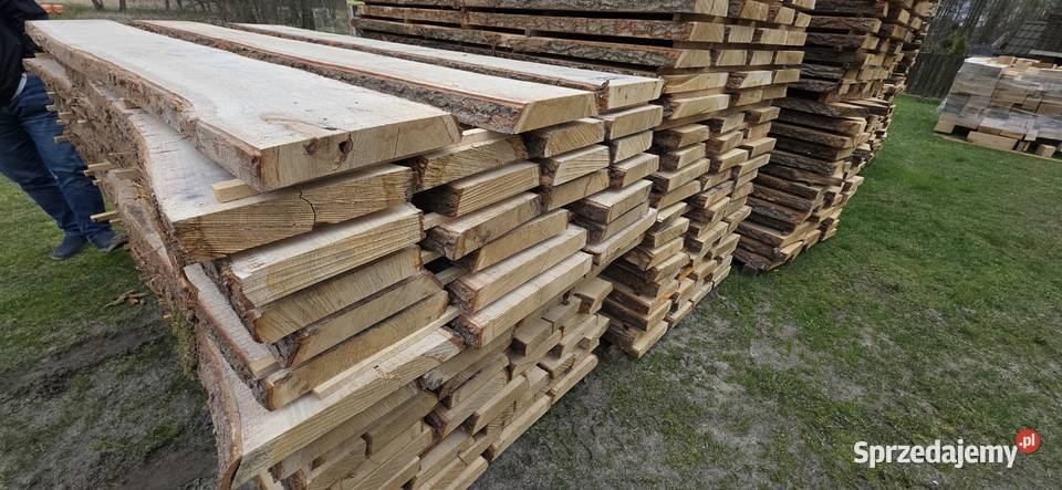 Tarcica debowa 28mm do 55mm klasa I II III dąb Dziekanów Leśny