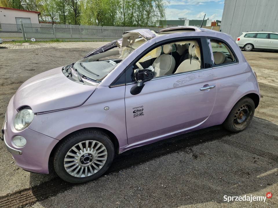 Fiat 500 2013r 12 benzynka 156367km 500 Fiat Kalisz