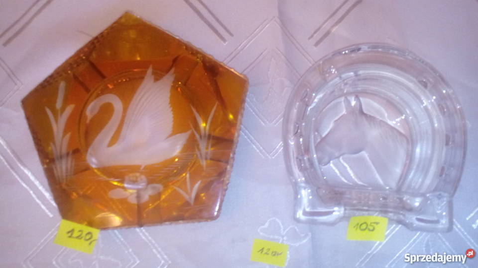 Komplet popielniczek Porcelana i szkło Gliwice