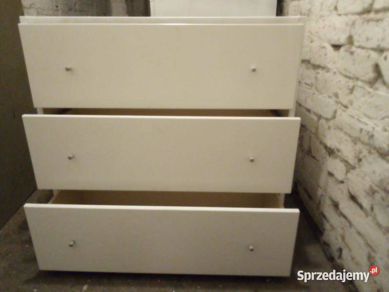 Komoda IKEA 3 szufladowa nowa biała Luboń