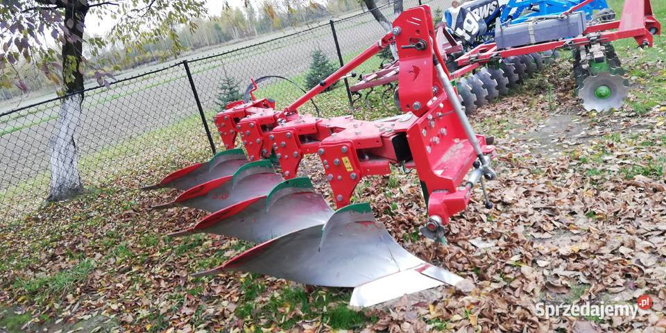 Pług AgroMasz PJ4 2018r idealny stan Pługi