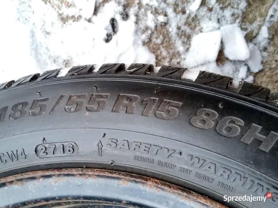 1855515 Kumho Zimówki Opel Corsa Gsi 4x100 sprzedam