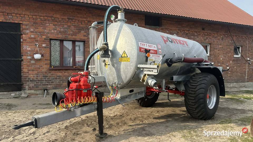 Beczkowóz Pomot 5 litrów Nie używany OKAZJA Meprozet Sieroszewice