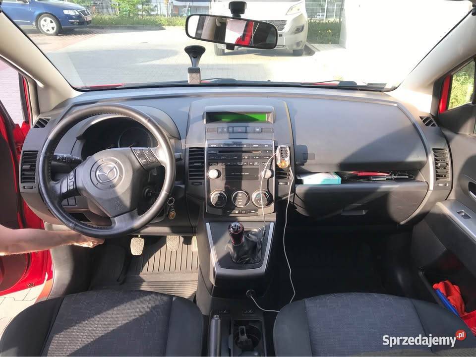 Mazda 5 2008 r 20 Diesel 7 Os uszkodzony Kraków