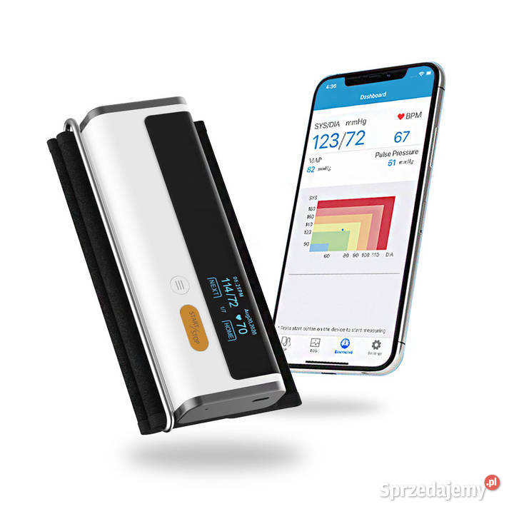 Aparat Monitor EKG Ciśnieniomierz BP2 IOS Myszków sprzedam