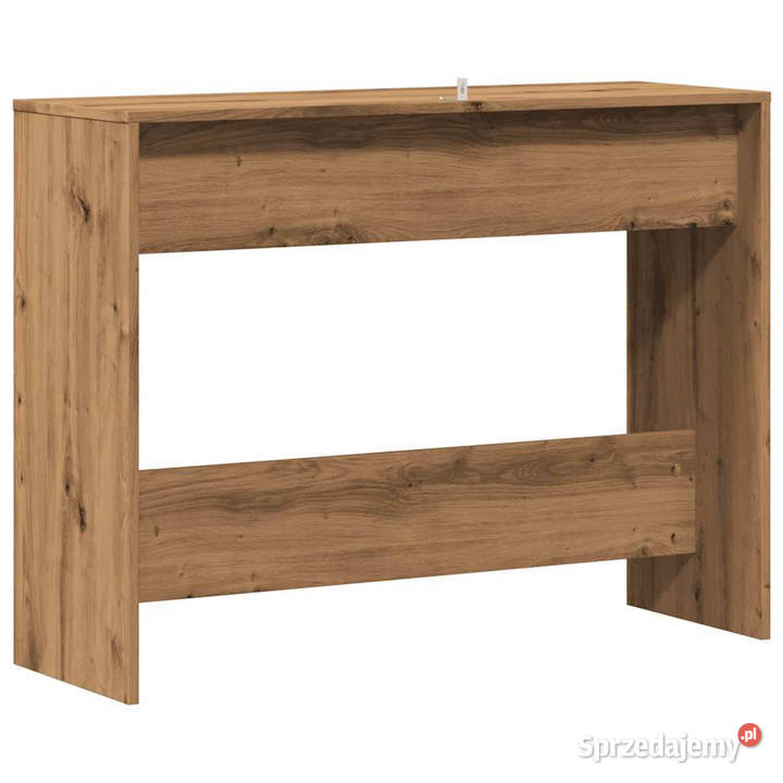 Stolik konsolowy dąb artisan 100x35x765 WM856785 Warszawa