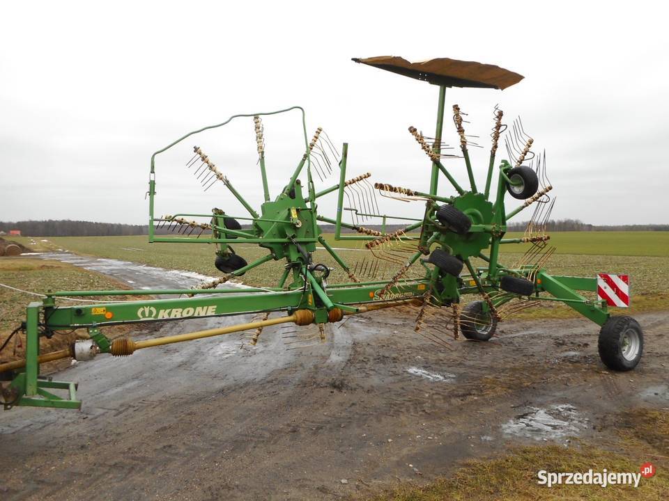 Zgrabiarka Karuzelowa Dwugwiazdowa KRONE SWADRO nieuszkodzony śląskie