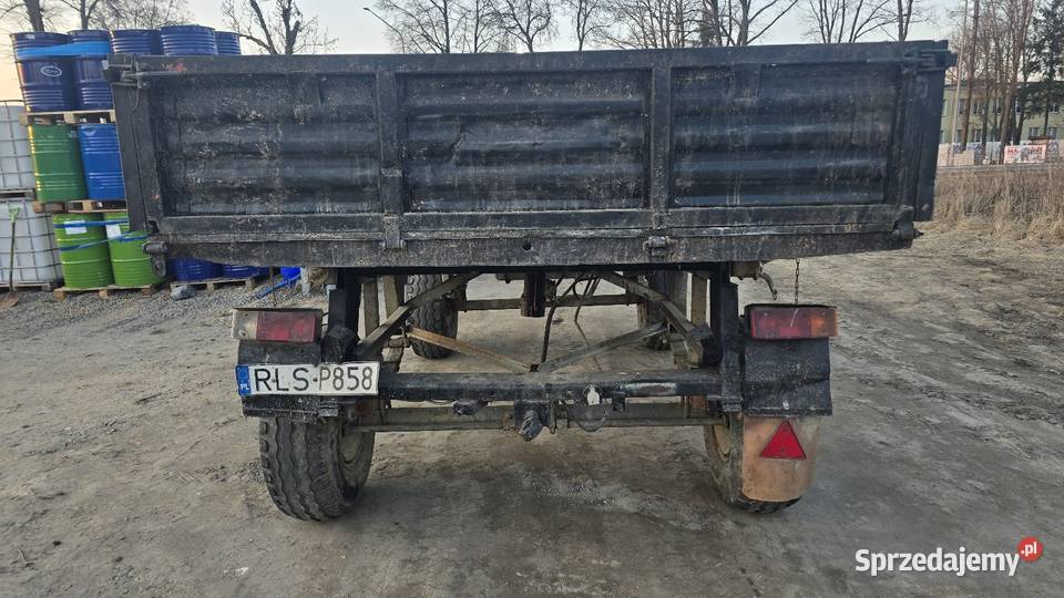 Przyczepa wywrotka d47 Autosan zarejestrowana Lesko sprzedam