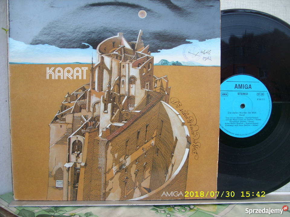Rock LP KARAT AMIGA DDR 4 Sztuki Wołów