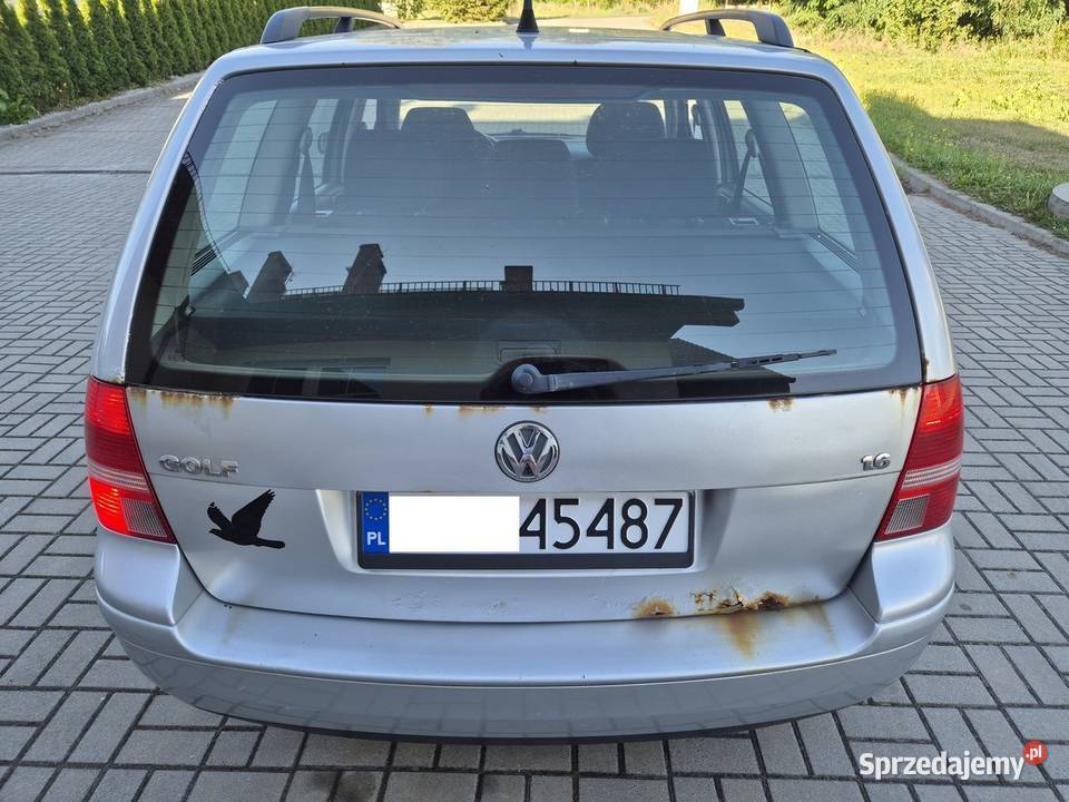 VW GOLF 4 VARIANT 1600 BENZYNAGAZ poduszka powietrzna Głogów