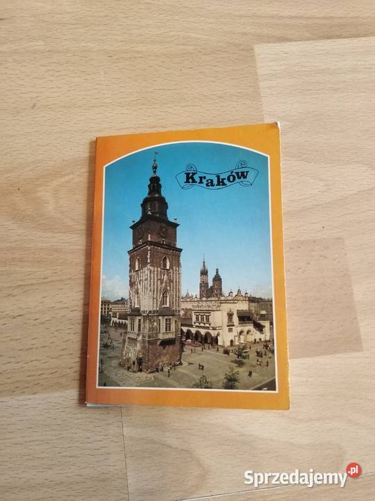 Zestaw 9 Pocztówek w Obwolucie Kraków PRL Wałbrzych