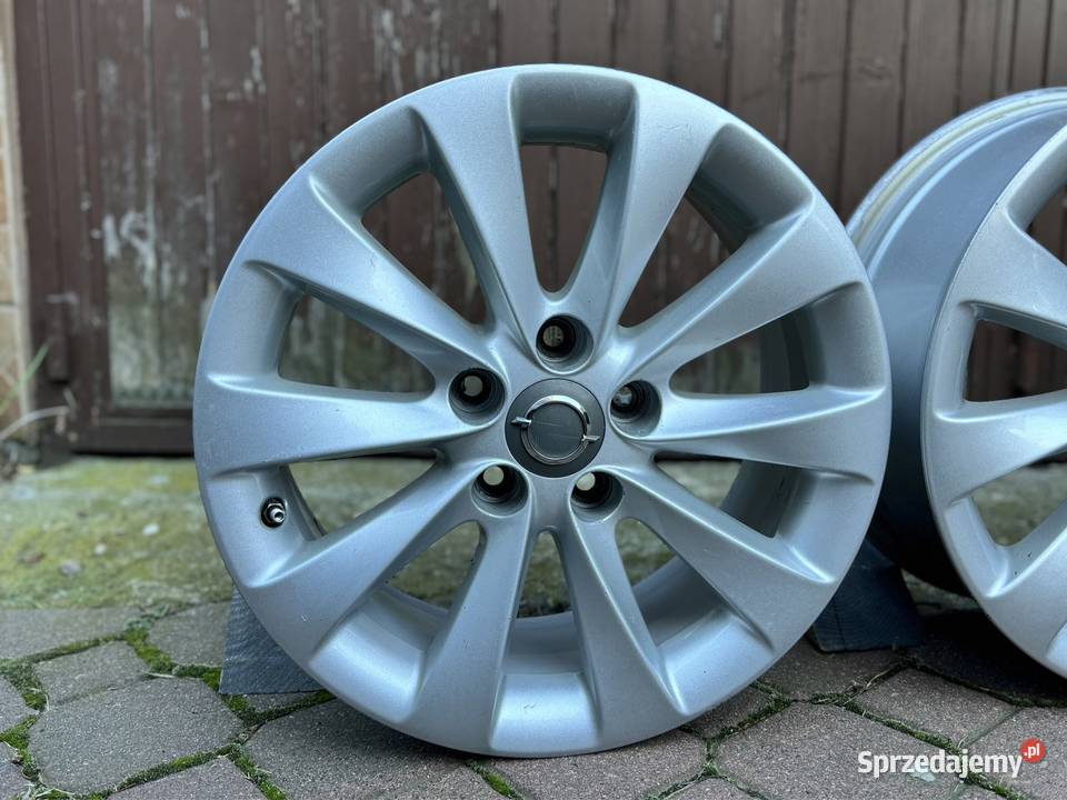 Alufelgi Opel 5x115 16 65J ET 37 TPMS Średnica 16" Biała Podlaska