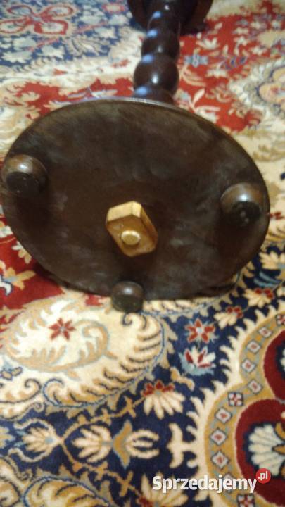 Kwietnik postument idealny na rzeźby kwiaty brązowy