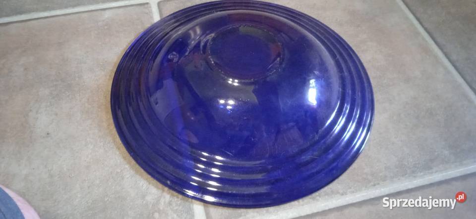 Duża patera z okresu PRLu Szkło kolorowe Świdnica sprzedam