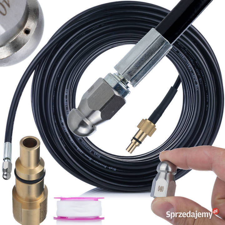 Wąż Kanalizacyjny 20m do Myjek Lavor 200 bar małopolskie Ludźmierz