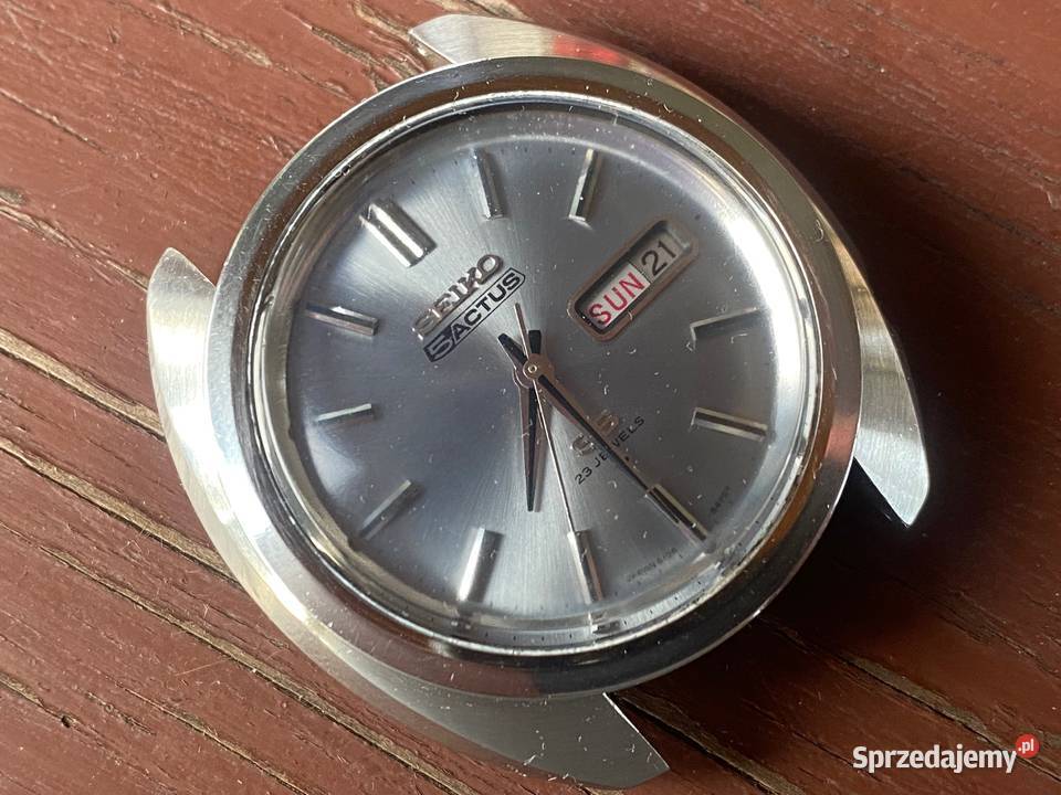 SEIKO 5 ACTUS 23 kamienie grudzień 1969r Serock
