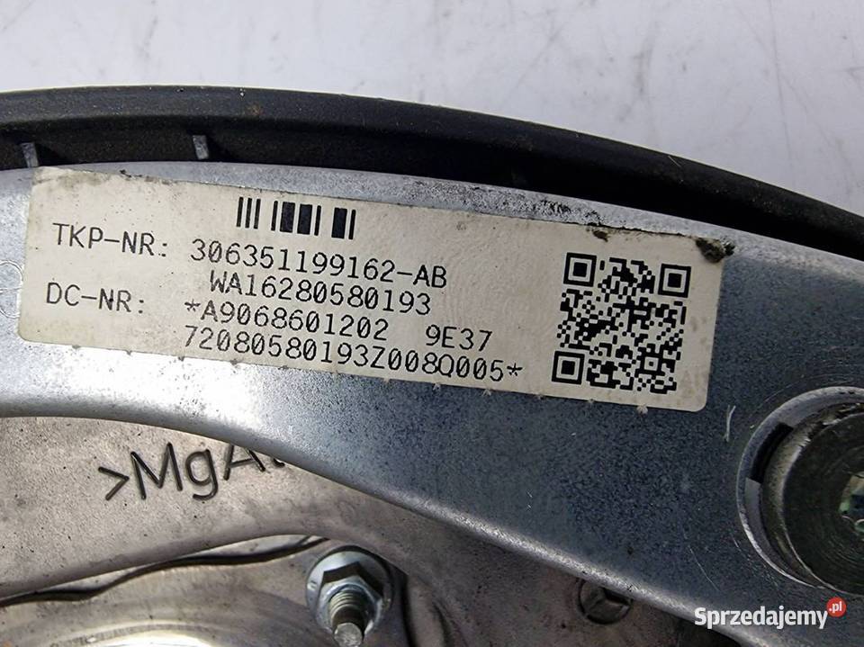 PODUSZKA AIRBAG MERCEDES SPRINTER W906 Pozostałe kujawsko-pomorskie