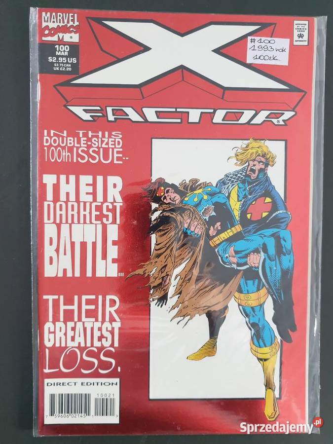 XFactor 100 special edition komiks Marvel USA Gdynia